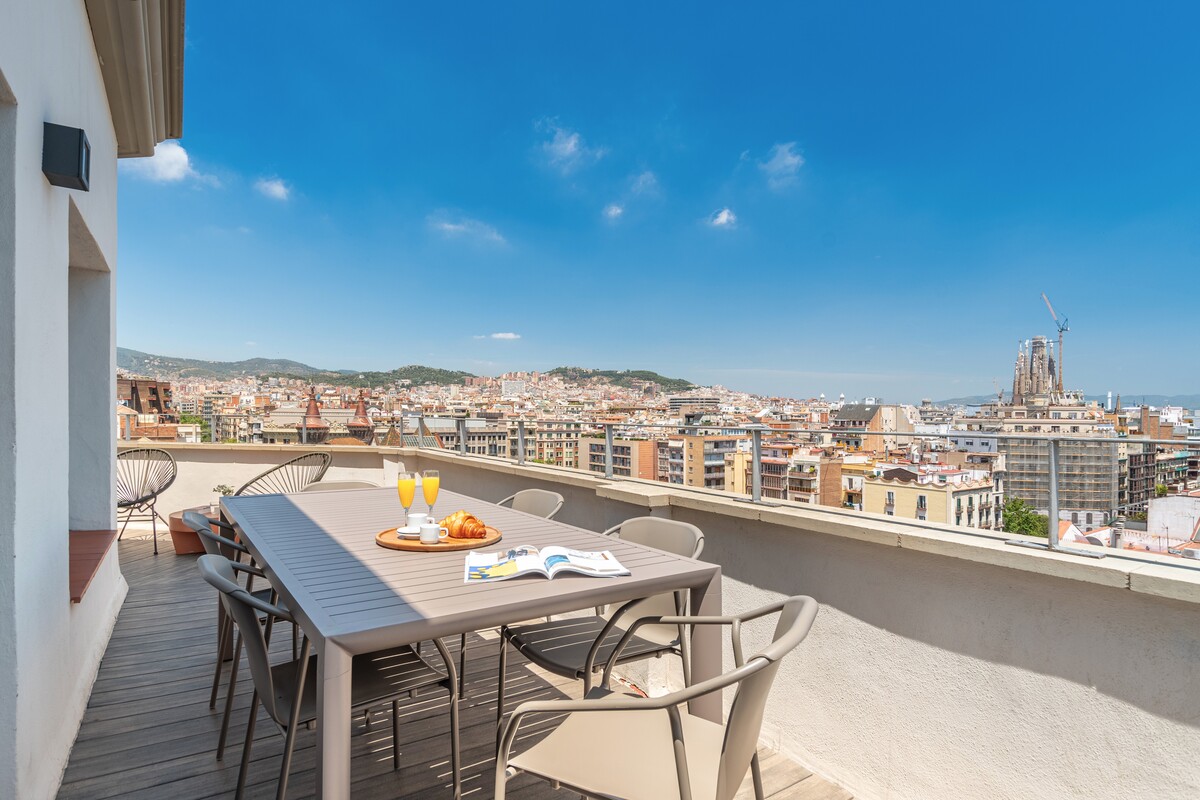 Chic Penthouse - The Corner Apartments by Aspasios, Barcelona