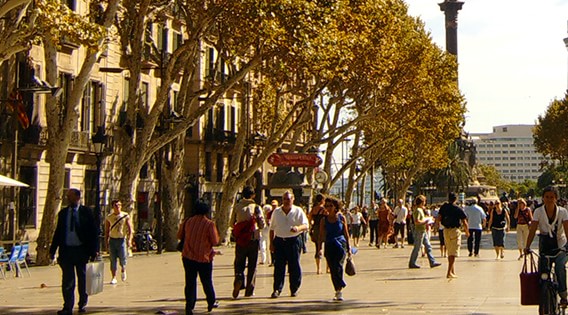 Social hotspots in Barcelona